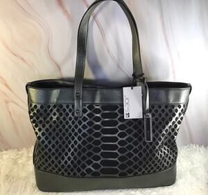 Joe's Jeans Pewter Addison Tote NWT